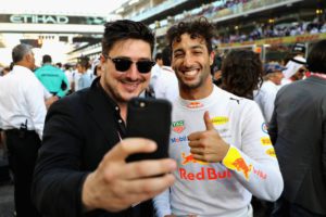 Daniel Ricciardo, Marcus Mumford, Mumford and Sons