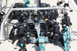 pit stop, Mercedes