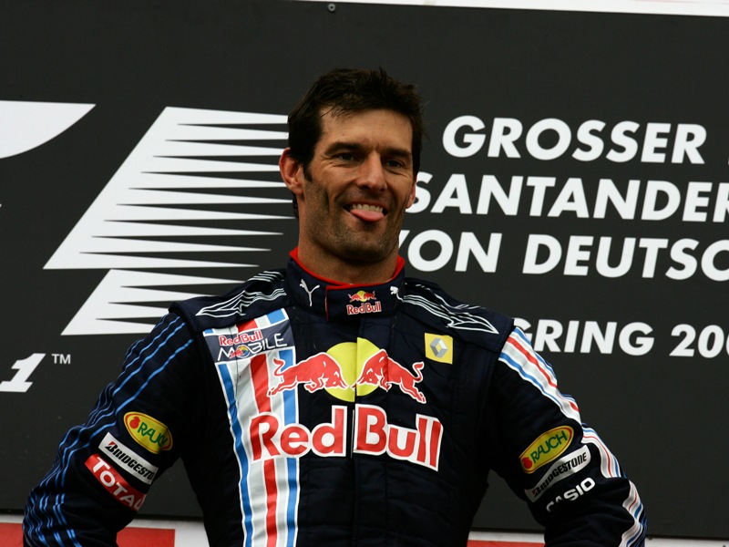 1247481974mark webber germany podium 2009