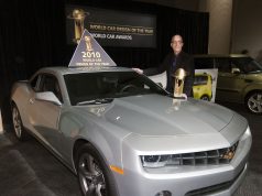 Chevrolet Camaro с наградата за дизайн на годината