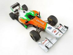 Форс Индия VJM04 с техника на Мерцедес и Макларън