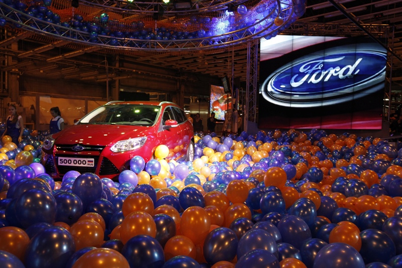 500 000-ният автомобил бе произведен в завода Солерс на Ford във Всеволожск