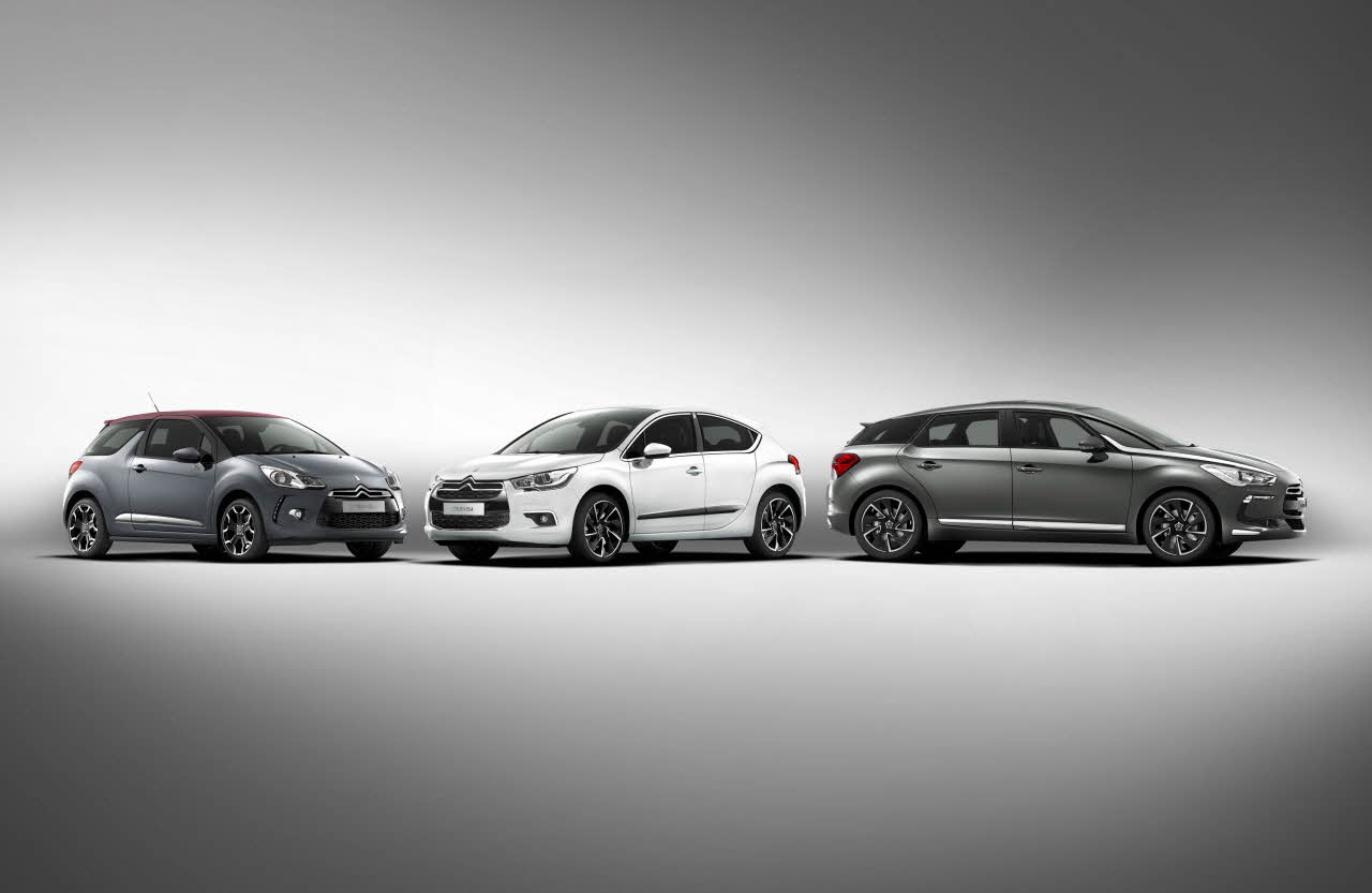 Citroen DS3,DS4 и DS5