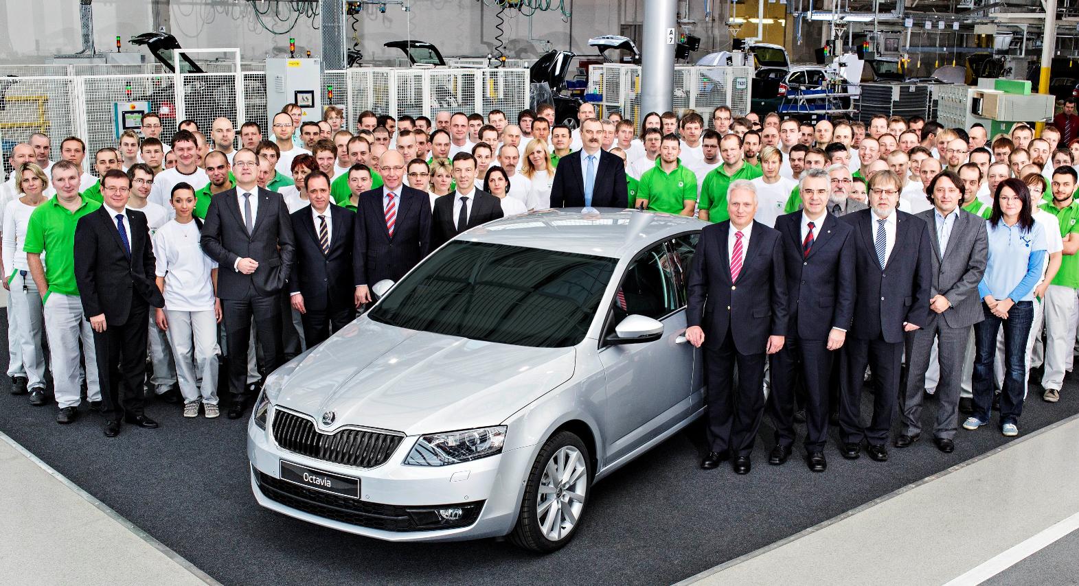 Skoda започна производството на новата Octavia