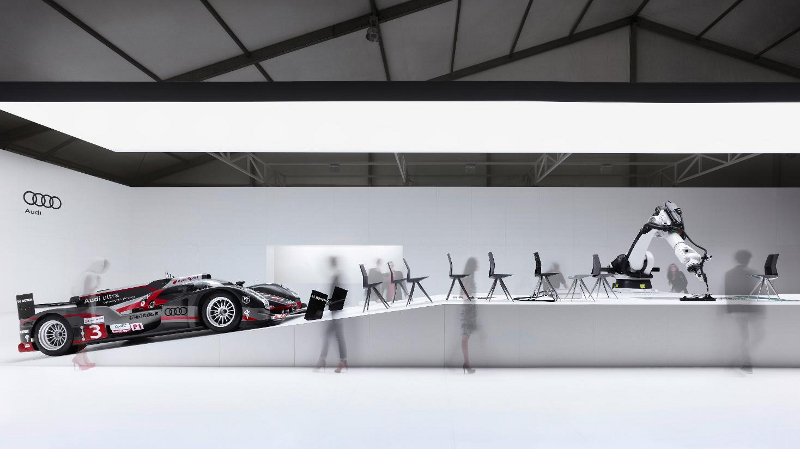 Audi R18 Ultra и столът