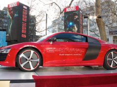 Audi R8 e-tron – звезда в „Железният човек 3“