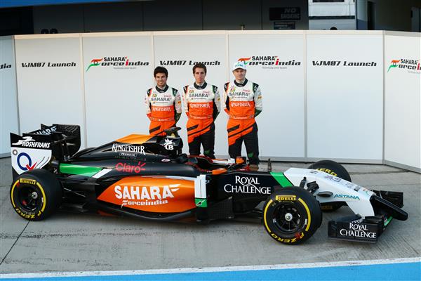Пилотите на Форс Индия представиха официално VJM07 на Херес