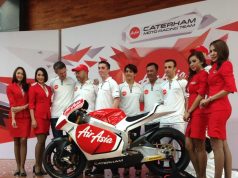 Moto2: Caterham надяна цветовете на AirAsia за сезон 2014