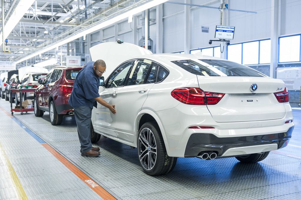 Заводът на BMW в Спартанбърг