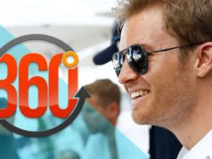 360° видео с Нико Розберг по улиците на Монако с Mercedes Pagoda