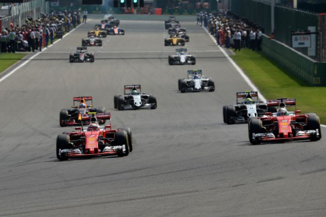 the Ferrari drivers criticized Max Verstappen after the Belgian Grand prix