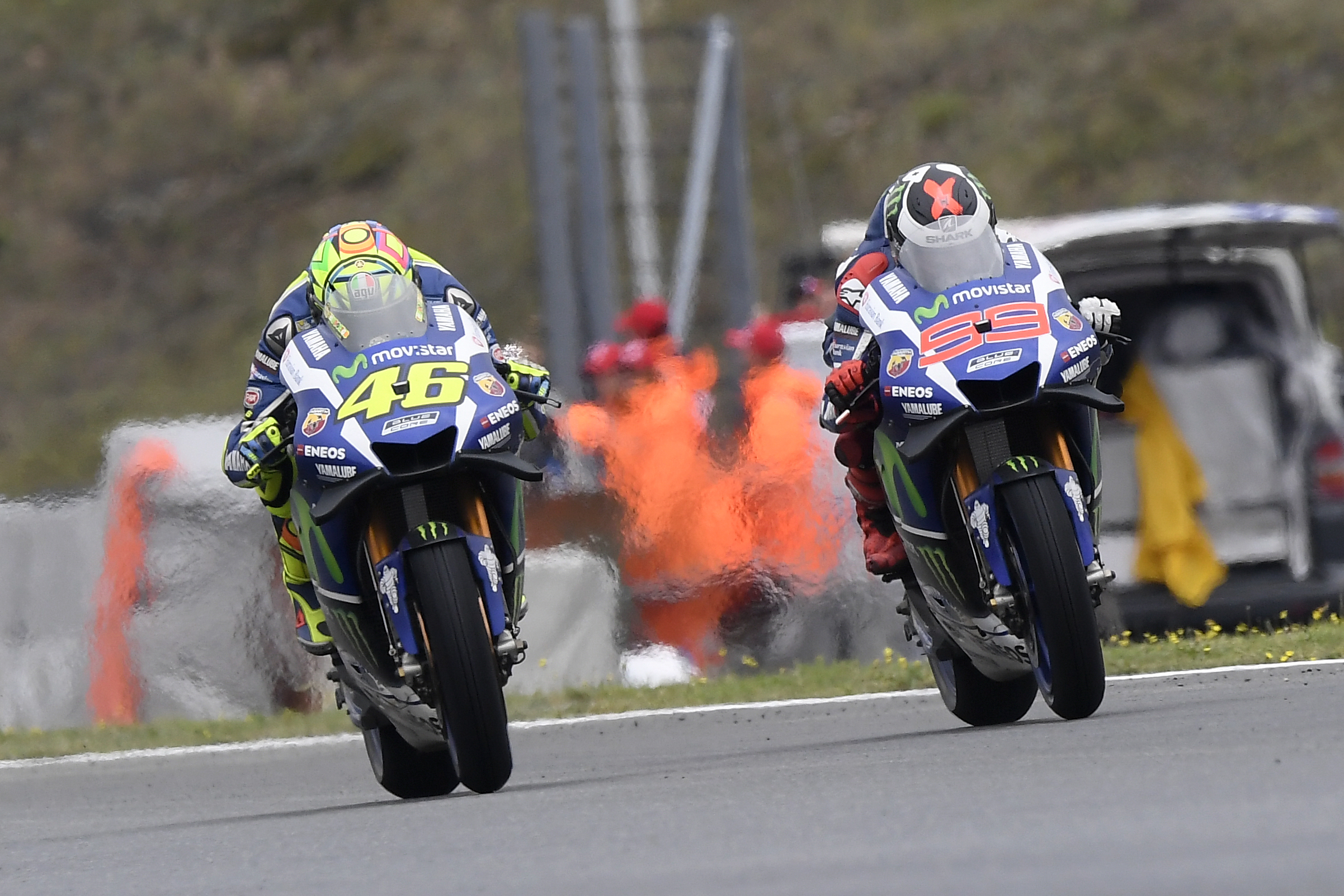 Valentino Rossi and Jorge Lorenzo are ready for Silverstone