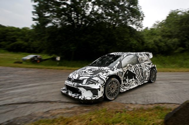 Volkswagen Polo R WRC Test