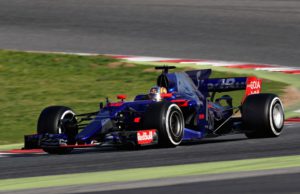 Carlos Sainz, F1 test