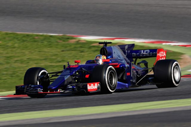 Carlos Sainz, F1 test