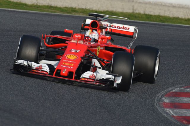 Sebastian Vettel, F1 test