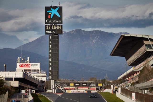 F1 test, Catalunya, Spain