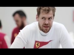 Ферари демонстрира новата си кола SF70H