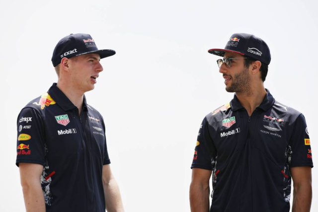 Max Verstappen, Daniel Ricciardo, Red Bull