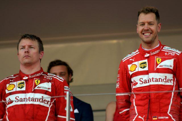 Kimi Raikkonen, Sebastian Vettel