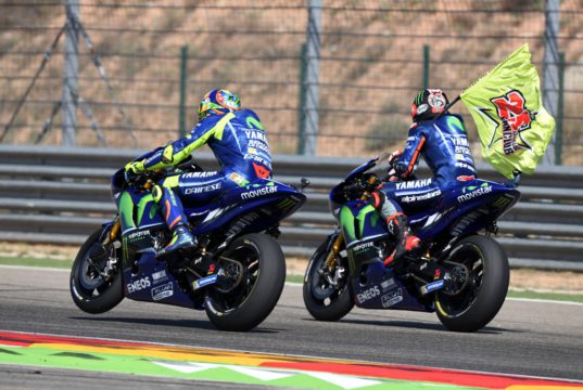 Maverick Viñales, Valentino Rossi