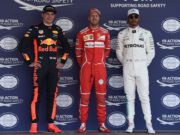 Sebastian Vettel, Lewis Hamilton, Max Verstappen