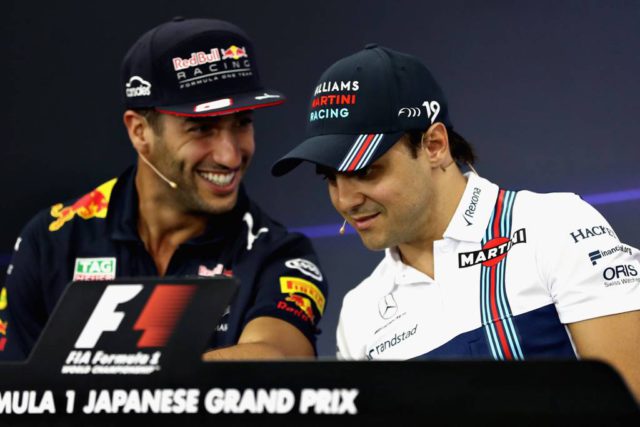 Felipe Massa, Daniel Ricciardo