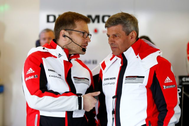 Andreas Seidl, Fritz Enzinger, Porsche