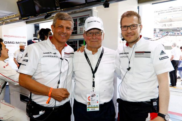 Fritz Enzinger, Wolfgang Porsche, Andreas Seidl