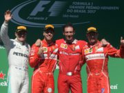 Sebastian Vettel, Valtteri Bottas, Kimi Raikkonen