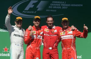 Sebastian Vettel, Valtteri Bottas, Kimi Raikkonen