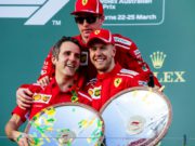 Marchionne: Best possible start but it would be wrong to celebrate too much Sebastian Vettel, Kimi Raikkonen