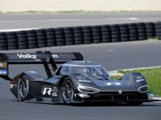 First outing for the VW I.D. R Pikes Peak in Alès Volkswagen I.D. R Pikes Peak