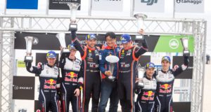 podium, Rally Portugal