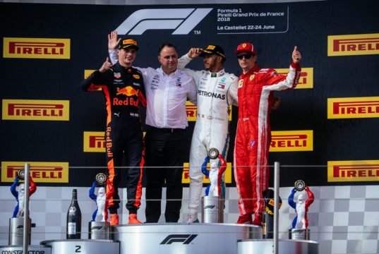 Lewis Hamilton, Max Verstappen, Kimi Raikkonen