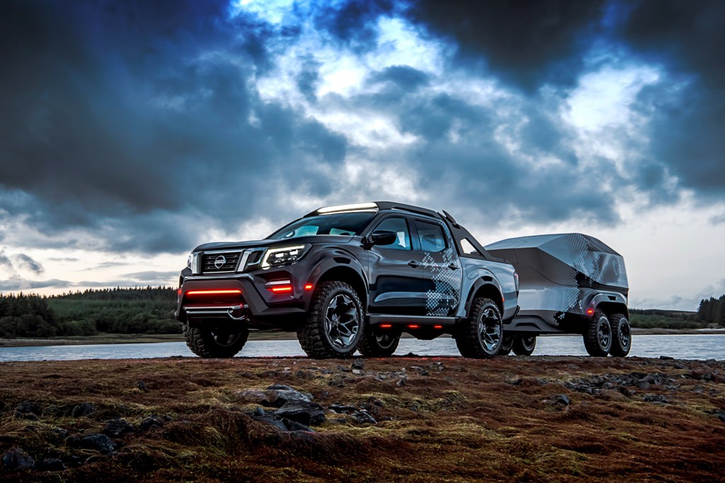 Mobil Navara Nissan unveils mobile space observatory the Nissan Navara 