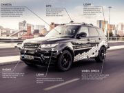 prototype self-driving Range Rover Sport