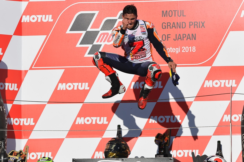 Marc Marquez is the 2018 MotoGP World Champion. #Level7 completed