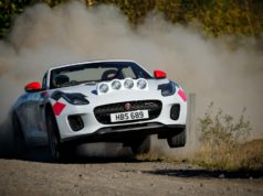 Jaguar F-Type rally
