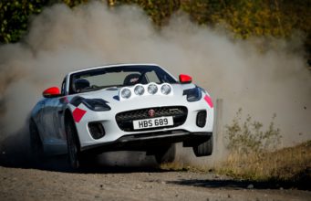 Jaguar F-Type rally