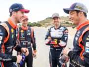 Thierry Neuville, Sebastien Ogier, Nicolas Gilsoul, Anders Jaeger