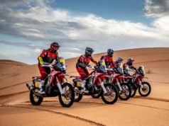 Honda team Dakar 2019