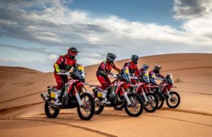 Honda team Dakar 2019