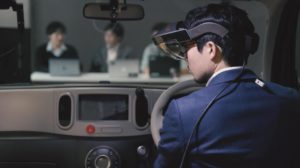 Nissan Invisible-to-Visible, I2V, virtual reality