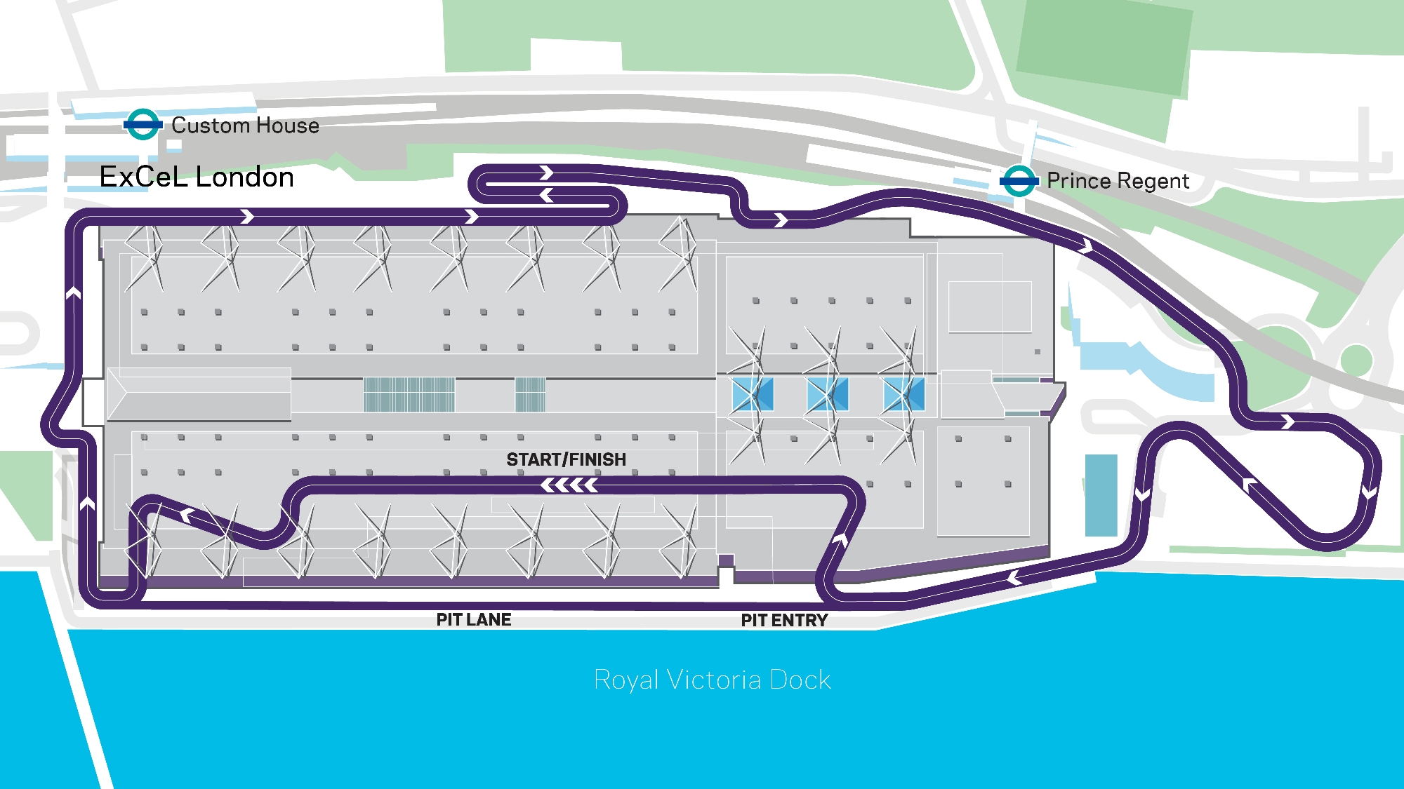 Formula E London circuit