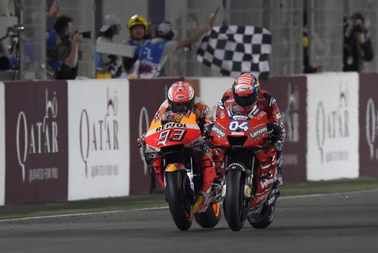 Andrea Dovizioso, Marc Marquez