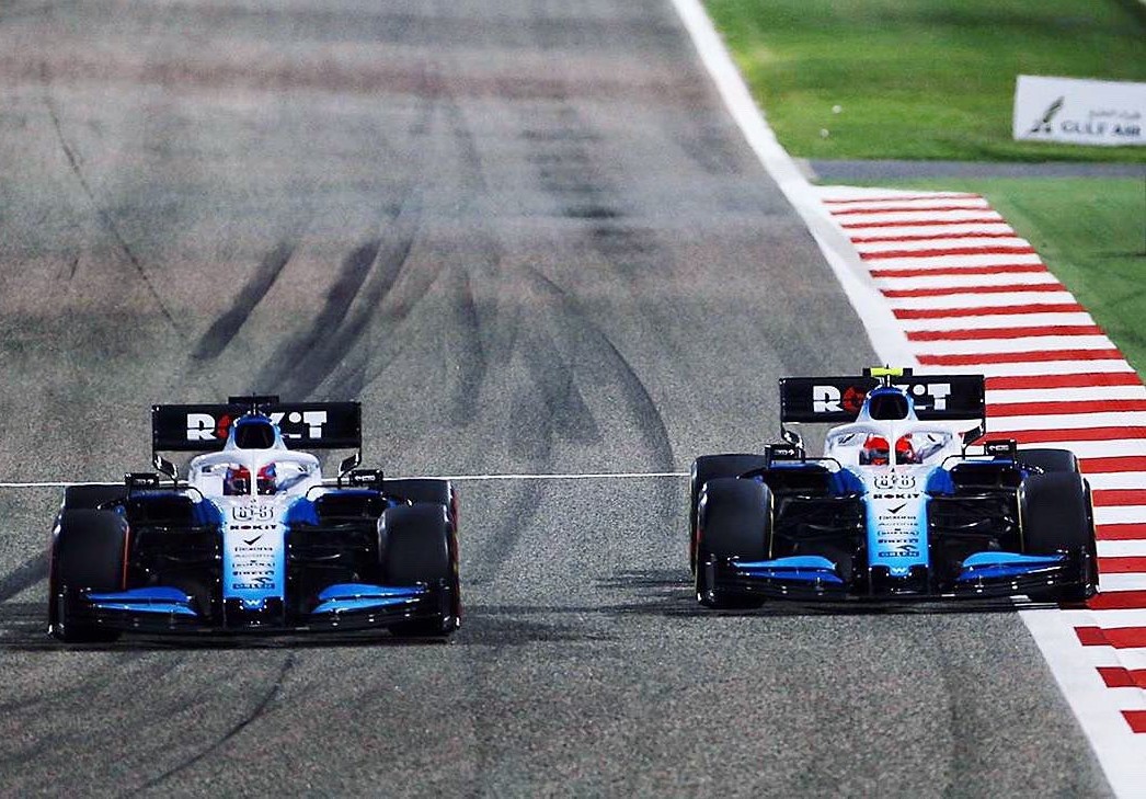 2019_bahrain russell-kubica Джордж Ръсел