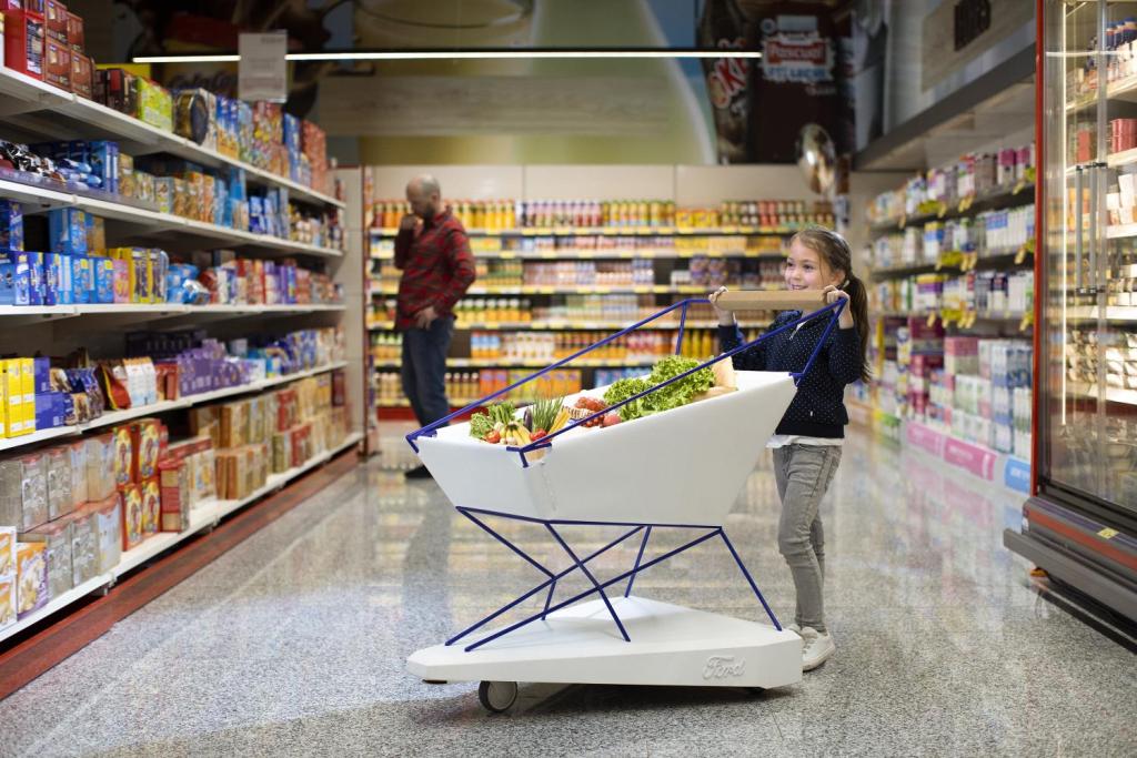 734 Ford, деца, Self-Braking Trolley