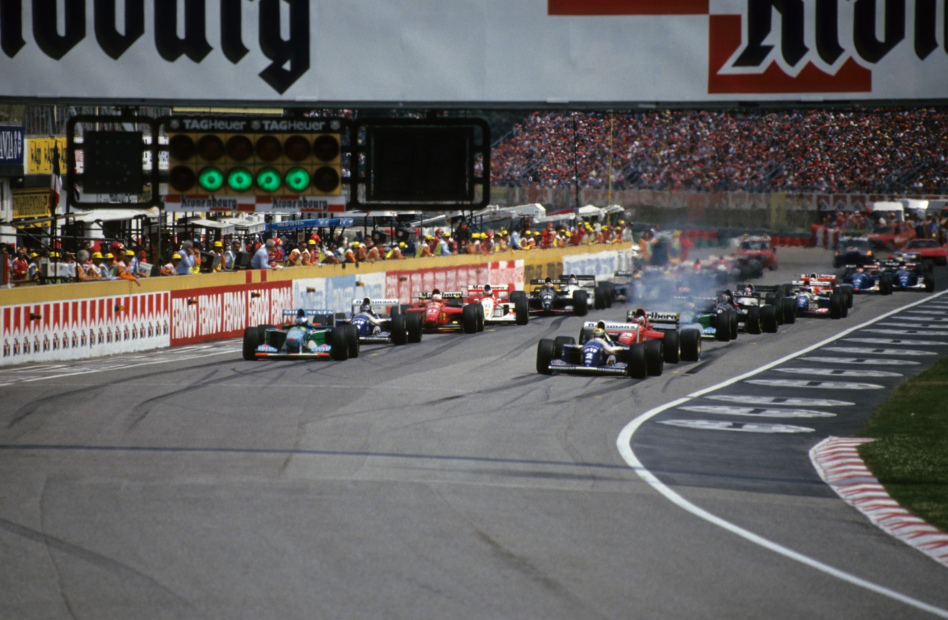 On May 1 1994 Ayrton Senna, (BRA) died in a crash in his Wiliams F1 car during the Grand Prix of Imola in Italy.