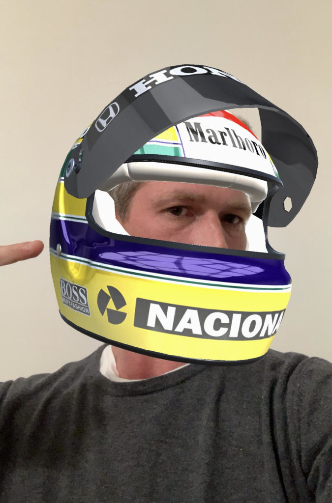 Senna 360, Ayrton Senna